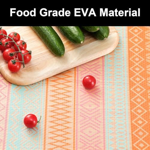 Cooyes Shelf and Drawer Liners for Kitchen Cabinets, Non Adhesive Cabinet Liner, EVA Waterproof Durable Non-Slip Drawer Mats for Shelves, Refrigerator, Storage, Desks（11.8" W x 118" L） - Thumbnail 5