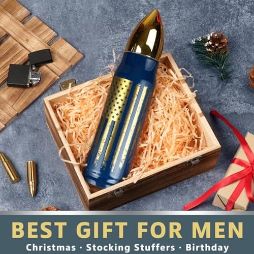 Funslive Gift for Men Husband Him- 17 oz Blue Tumbler Presents - Stocking Stuffers for Adults Mens Gifts Ideas - Gifts for Men Who Have Everything - Easter Stocking Stuffers Mens Husband Gift 2026 - Thumbnail 2
