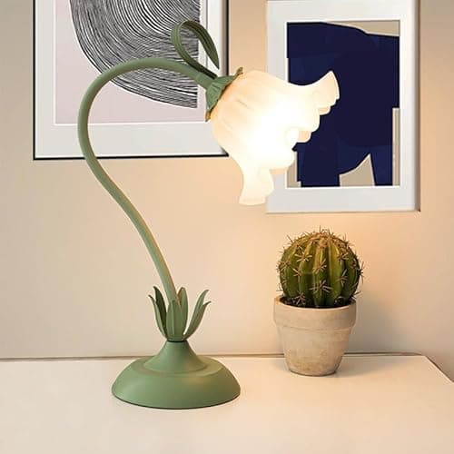 Table Top Grow Light for Indoor Plants – Decorative Desk Plant Light for Succulents Bonsai Cactus, Adjustable Desktop Grow Lights with Base, Cute Office Mini Grow Lamp - Thumbnail 4
