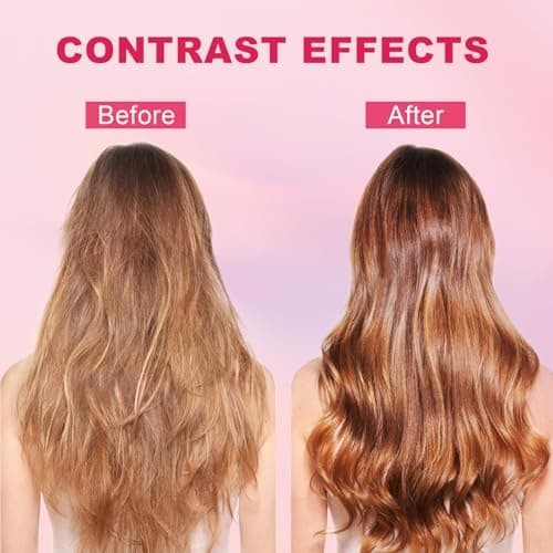LSKINBATH Keratin & Collagen Repair Hair Mask for Damaged Hair | Deep Conditioner Revives Dry, Frizzy, Bleached & Color-Treated Hair | With Moroccan Argan Oil & Biotin | Treatment for Split Ends | - Thumbnail 4