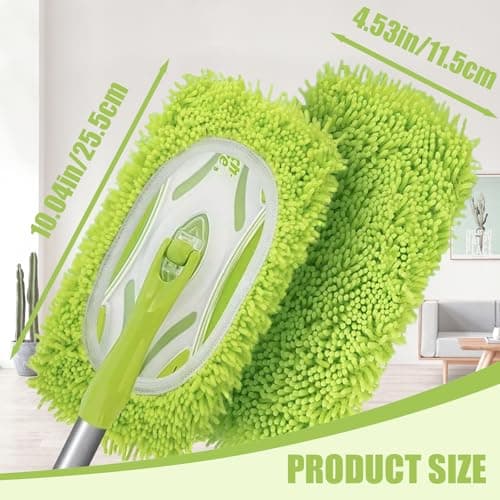 4 Pack Reusable Mop Pads Refill Compatible with Swiffer Sweeper Mop - Thumbnail 5