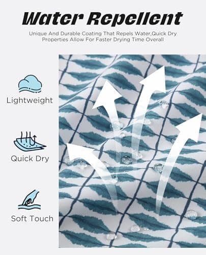 CoozySphere Men's Swim Trunks with Compression Liner 7 Inch Swim Shorts Bathing Suit Beach Swimsuits XL - Thumbnail 2