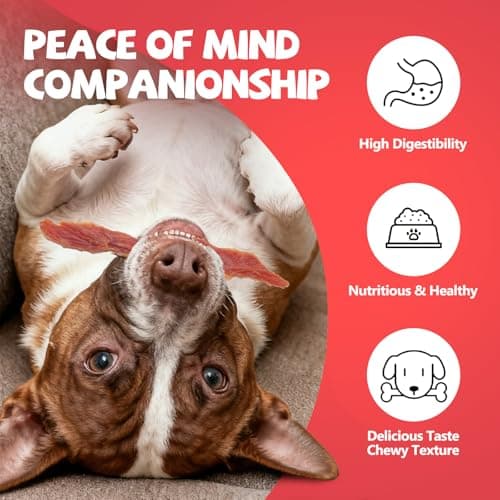 PawFuel Dog Treats Duck Jerky Made of Real Duck Breast Meat, Rich in Taurine High Protein Low in Fat. Suitable Small Or Medium,Large Dogs Training Rewards. Each Pack 14.11 Ounces. - Thumbnail 5