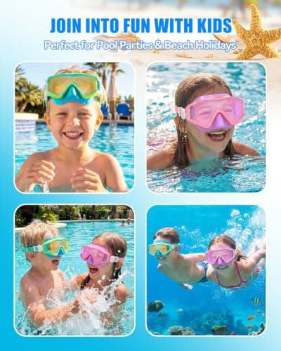 Aegend Swim Goggles for Adult Kid 220° Wide View Goggles for Swimming - Thumbnail 6