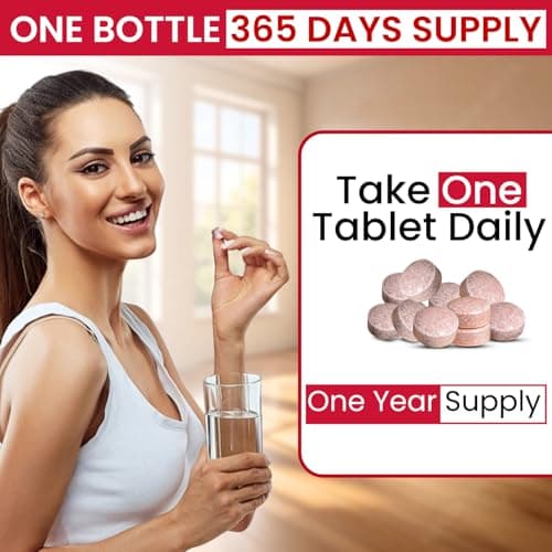 VITBOOST Vitamin B12 1000 mcg Chewable Tablets - 365 Count Natural Berry Flavor B-12 Vitamin for Energy & Nervous System Support - Non-GMO, Vegan Tablets - Made in USA - Thumbnail 6
