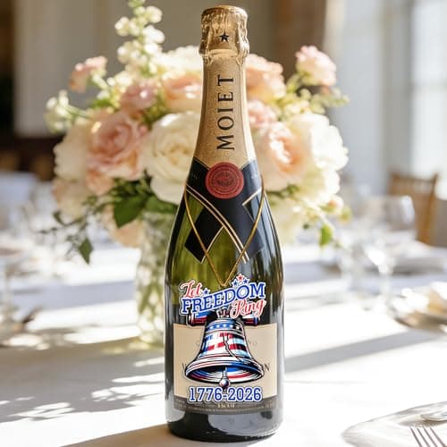 United States 250th Anniversary Bell Ornament, 2D Acrylic 1776 2026 Liberty Bell Decorations, America 250 Years Commemorative Ornaments for US Citizens - Thumbnail 5