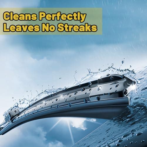 Windshield Wipers 22 and 22 Inch Replacement For Ford F‑150 2009‑2023 Chevrolet Silverado 2019‑2023 Chevrolet Tahoe 2015‑2020 Suburban 2009‑2020 Wiper Blades - Thumbnail 3