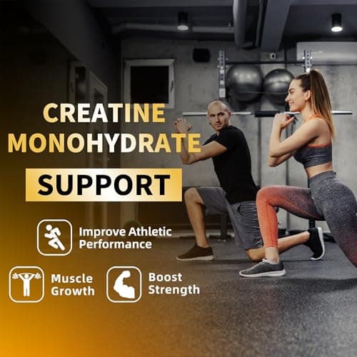Nutravita Creatine Monohydrate Gummies for Men & Women-5g of Creatine Monohydrate per Serving - Sugar Free,Vegan,Pineapple Flavor, 120 Count - Thumbnail 6