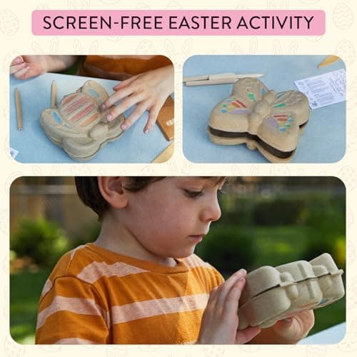 Modern Sprout Easter Basket - Eco-Friendly Prefilled Gift Basket for Plant Lovers - Perfect for Kids & Families, Ideal for Spring Gifting & Gardening Fun, Sustainable and Thoughtfully Curated - Medium - Thumbnail 5