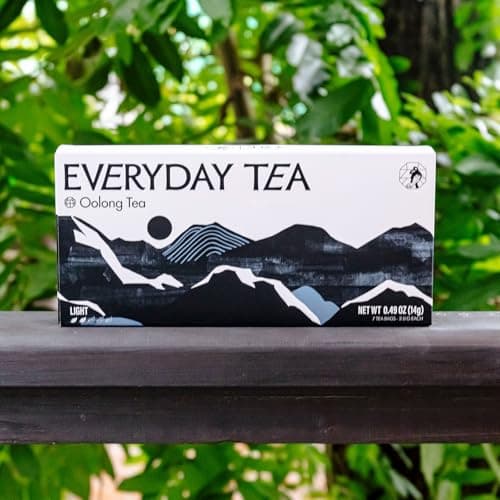Chayan Oolong Tea Bags,Authentic Roasted Chinese Oolong, Fast Hot Brew or 8-Min Cold Brew, Calming Oolong Tea loose leaf Individually Wrapped Everyday Tea, 7 Count, 0.07 oz Each - Thumbnail 2