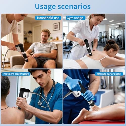 2026 Fumooean New Upgraded Shockwave Therapy Machine，Extracorporeal ESWT Shock Wave Therapy Machine for Joint Muscle Pain Relief - Thumbnail 4