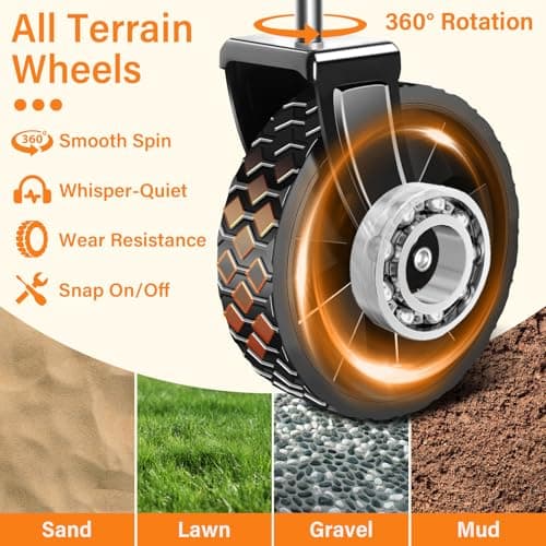 Wagons Carts Foldable, Collapsible Wagon, Folding Wagon Cart with Wheels, Wagons Carts Foldable 280 Lbs - Lightweight Portable Small Fold Up for Camping, Travel, Sports, Grocery, Shopping, Black - Thumbnail 5