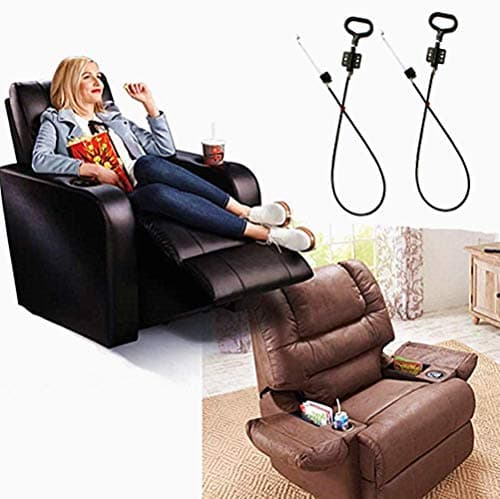 Love&Mini D-Ring Recliner Release Pull Cables, Sofa Loveseat Sectional Replacement Repair Parts, Pack of 2 - Thumbnail 6