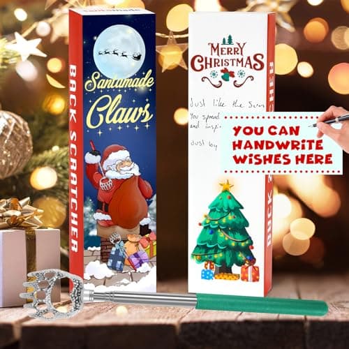 SANTAMADE Bear Claw Back Scratcher 4 Pack, Telescopic Expendable Cool Gifts for Men, Women, Grandma, Grandpa - Funny White Elephant Gifts for Adults Useful Stocking Stuffers for Adults - Thumbnail 6