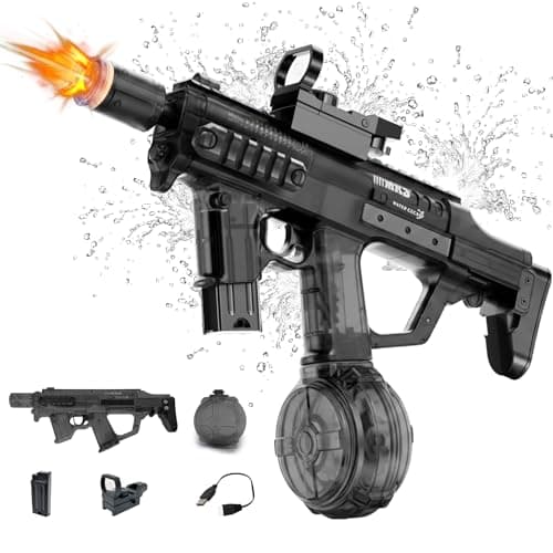 Electric Water Gun for Adults & Kids - Automatic Water Guns High Capacity 500+,Battery Powered Water Squirt Guns, Long Range Water Pistol Blaster Soaker,Summer Pool Toys