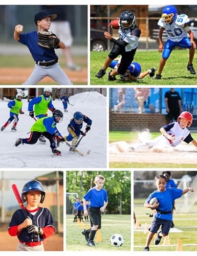 Roadbox Baseball Chest Protector Youth, Padded Compression Shirt Heart Guard Sternum Rib Gear for Football Softball Lacrosse - Thumbnail 6