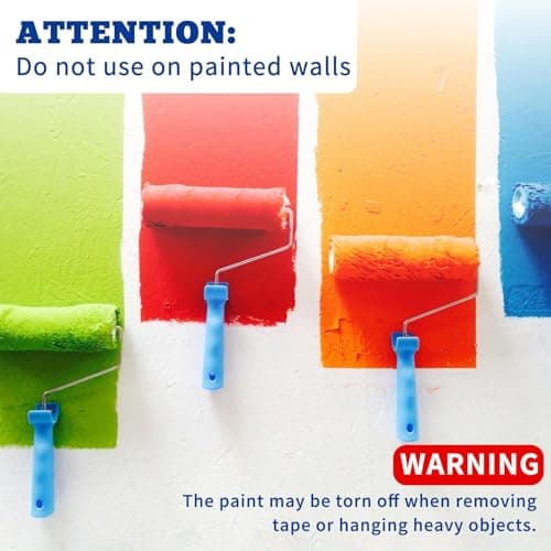 Dntemr Double Sided Tape Heavy Duty 2 Rolls Nano Tape (Total 20 Feet) for Poster Carpet Picture Hanging Strip Rug Strong Adhesive Multipurpose Clear Mounting Two Stick Sided DIY Tape 120" x 1.18" - Thumbnail 4