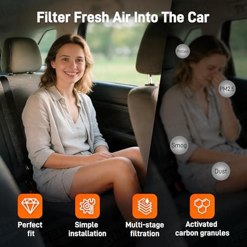 HEPA Cabin Air Filter Replacement for Tesla Model 3 & Model Y (2-Pack) - with Easy Installation Tools - Thumbnail 6