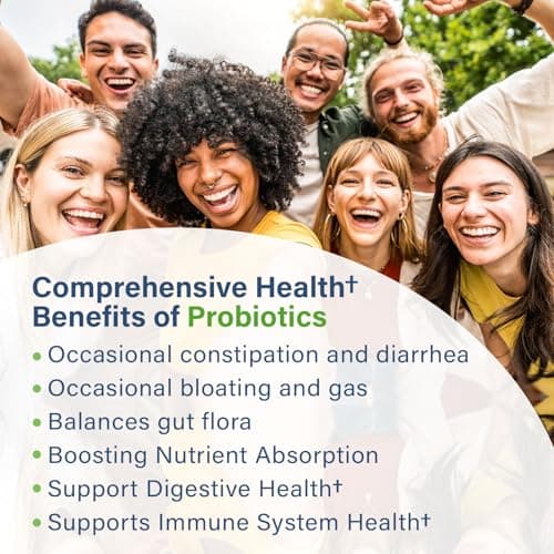 Raw Probiotics for Women & Men - 100 Billion CFU, 35 Strains, Organic Prebiotics & Natural Digestive Enzymes for Digestive, Gut & Immune Health - Dairy, Soy and Gluten Free, Non-GMO, 60 Vegan Capsules - Thumbnail 4