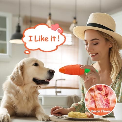 BoYoYo Tough Dog Toys for Aggressive Chewers with Squeaky, Indestructible Dog Chew Toys for Medium and Large Breeds to Keep Them Busy, Interactive Durable Dog Toy - Thumbnail 4