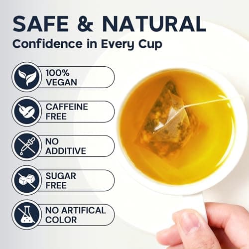 Raspberry Leaf Tea - 40 Teabags, Naturally Caffeine-Free, Mild & Herbal Taste - Thumbnail 6