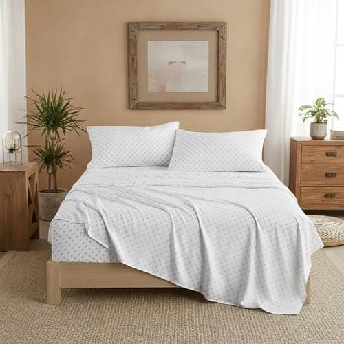 Regency Heights Full Size Comforter Set, Lightweight 7 Pieces Burnt Orange Bed in a Bag All Season Chambray Print Bedding Set Ultra Soft Comforter, Farmhouse Sheets, Pillowcase & Sham - Thumbnail 3