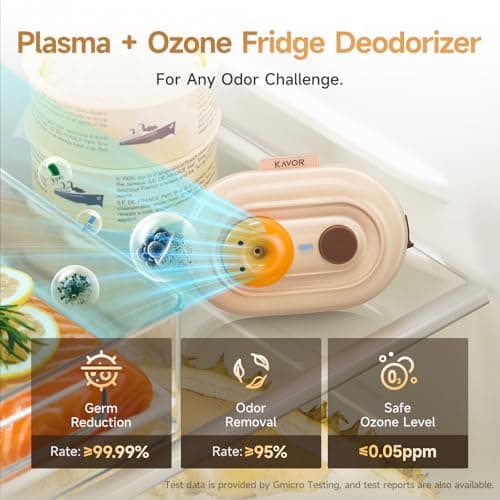 Kavor Refrigerator Deodorizer, Rechargeable Odor Eliminator - Thumbnail 2