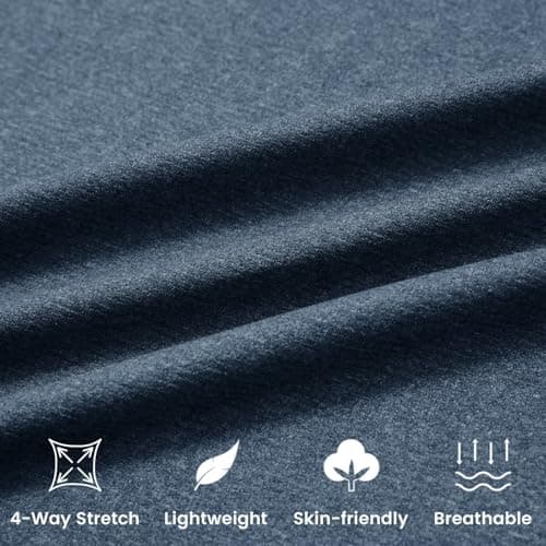 M MAELREG Stretch Moisture Wicking Pullover Hoodies For Men Causual Workout Dry Fit Golf Mens Sweatshirt Hoodies - Thumbnail 5