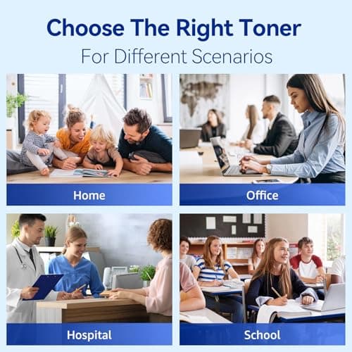 Valinkso TN830XL Toner for Brother Printer 4 Pack Compatible for Brother TN830 TN-830XL TN830XL/V/R for HL-L2460DW DCP-L2640DW MFC-L2820DW HL-L2405W MFC-L2807DW MFC-L2900DW Printers (Black) - Thumbnail 6