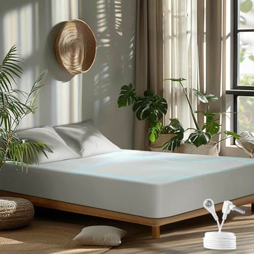 Grounding Sheet King,6% Pure Silver Fiber 94% Cotton Connected Earth Energy, Grounding Bed Sheets 18" Deep Pocket with Grounding Cord Enhances Energy and Well-Being(78"x 80" White) - Image 1