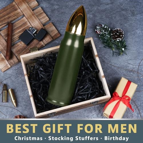 Funslive Gifts for Mens Funny - 17 oz Coffee Bullet Tumbler Cup - Stocking Stuffers for Adults Mens Gift Ideas - Gifts for Dad Who Have Everything - Valentines Day Husband Him Gift 2026 - Thumbnail 5