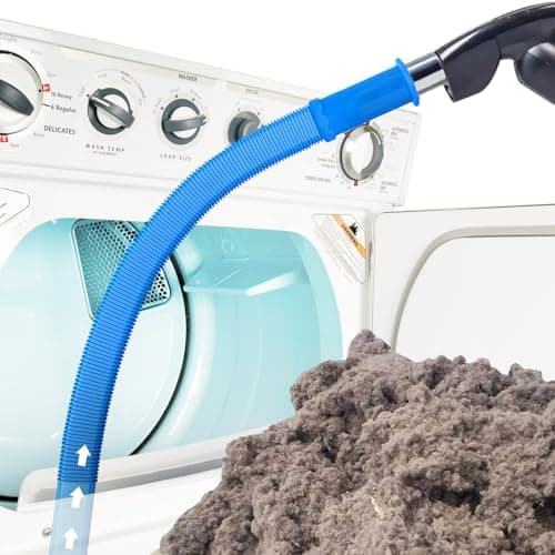 Sealegend Dryer Vent Cleaner Kit Vacuum Hose Attachment Compatible with Most Vacuum Cleaner, Quickly Lint Remover Cleaning Supplies - Image 1