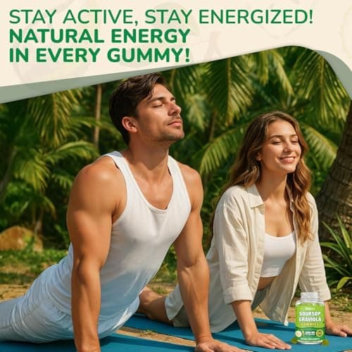 Biolore Soursop Graviola Gummies – 30 Days Supply, Soursop Leaf & Fruit Extract, Natural Apple Flavor, Sugar Free, Gluten Free, Vegan Friendly - Thumbnail 6