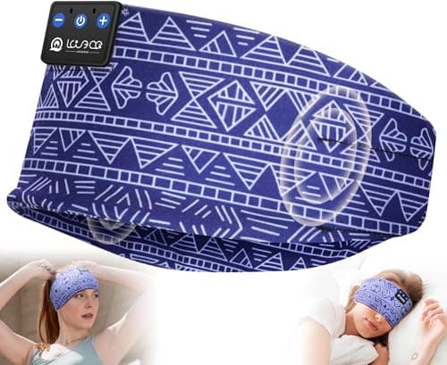 LOVE EYE Sleep Headphones Wireless Headband Headphones Bluetooth 5.4 for Side Sleeper Bluetooth Headband Earphones for Sports for tech Gadgets Gifts - Image 1