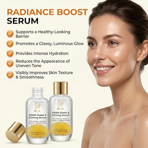 PDRN Bi-Phase Firming Serum, with AH8 Peptide, Centella Asiatica, and Niacinamide - An advanced serum for improved skin elasticity and radiance, Apple Stem Cell Elasticity Serum - 1 fl oz - Thumbnail 2