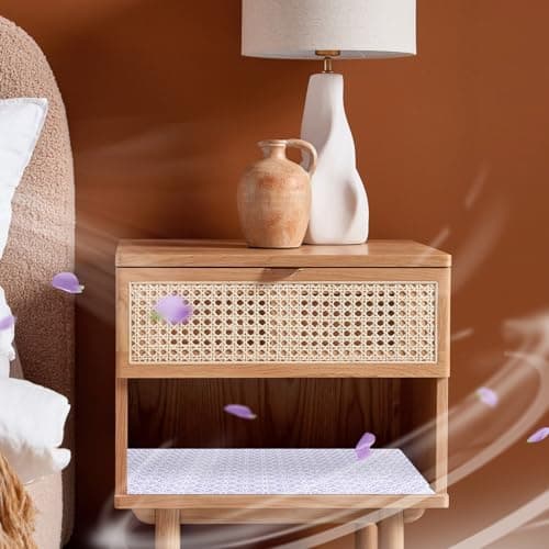 SCENTORINI Scented Drawer Liners for Dresser, 15 Sheets Lavender Scent Shelf Paper Liners, Non-Adhesive 14.3x19.5 Inch, for Home Fragrant Bedroom Drawer Closet Shelves - Thumbnail 6