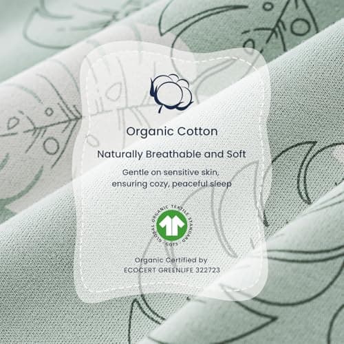 kaiya baby Unisex Sleeping Bag for Babies and Toddlers 2.5 Tog Sleep Sack 0-6Months, Long Sleeve Sleep Sack, Wearable Blanket Baby, Gifts for Baby - Thumbnail 4