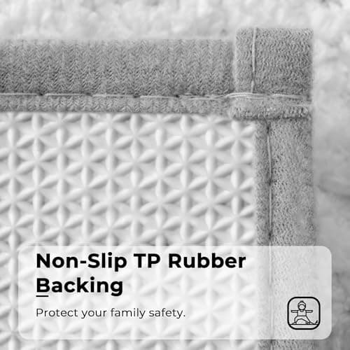GRANNY SAYS Microfiber Bathroom Rugs Non Slip Washable, Water Absorbent Bathrooms Mats for Tub Non Slip, Small Soft Bath Mats for Bathroom Floor & Shower, 16" x 24", Grey Bath Mat Towel - Thumbnail 6