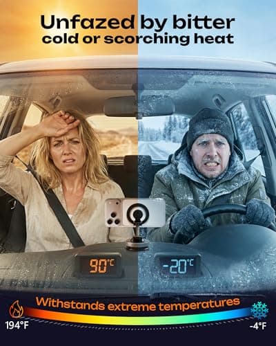 MinVix Vacuum Magnetic Phone Holder, Upgraded Suction Phone Mount, 360° Adjustable Car Phone Holder for MagSafe, Phone Holders for Your Car/Gym/Mirror, Compatible with iPhone & Android Smartphones - Thumbnail 6