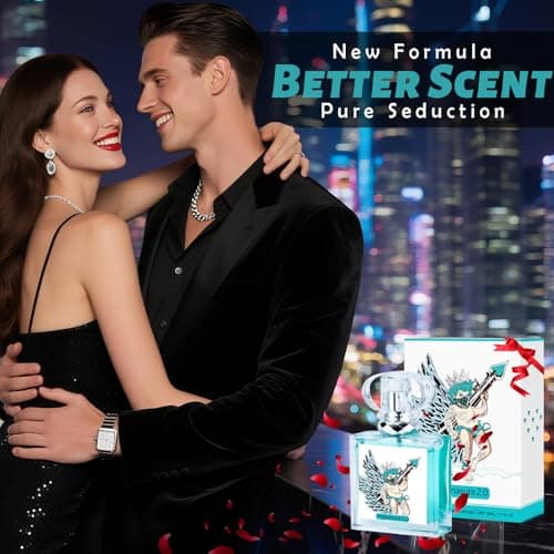 CUPIDAURA Original Hypnasure 2.0 Pheromone for Men - Upgraded Long Lasting Infused EDP Cologne Fragrance Spray - Real Pheromone Perfume Enhance Attraction Gift 50ml - Thumbnail 2