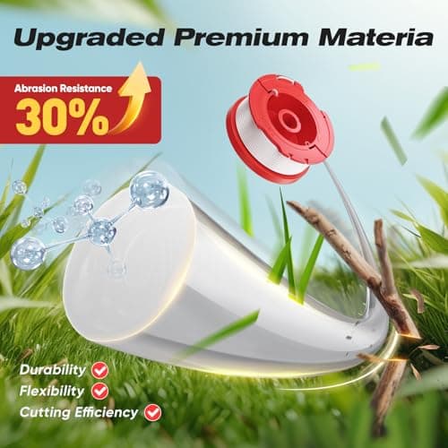YWTESCH 11 Pcs CMZST0653 String Trimmer Line Spool 0.065" 30Ft Compatible with Craftsman Weed Wacker, Auto Feed Weed Eater String Head Replacement Parts for Craftsman Weed Whacker - Thumbnail 5