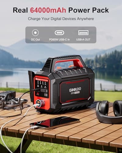 GOOLOO GT Truck PRO 10000A & 64000mAh Jump Starter with 65W Fast Charge - Thumbnail 4