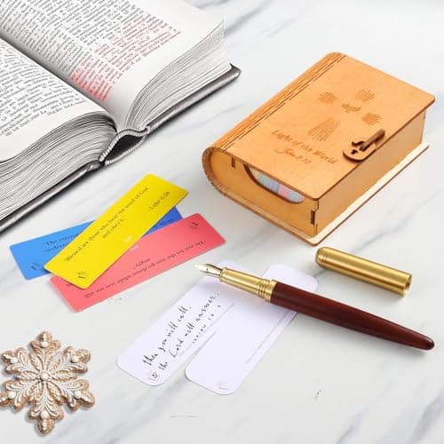 Bible Verse Jar, Christian Gifts for Women & Men, Mothers Day Gifts For Mom, Grandma, Read Me When Bible Verses Jar, Graduation Gift For Her, Inspirational Religious Gift, Prayer Scripture Cards - Thumbnail 5