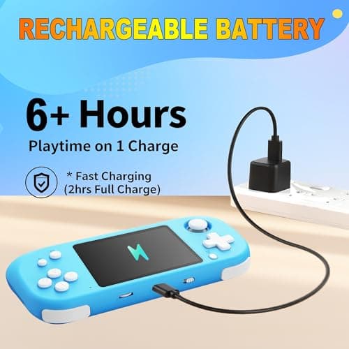 Beijue Handheld Game Console for Kids with 3.5'' IPS Screen 139 Video Games - Thumbnail 5