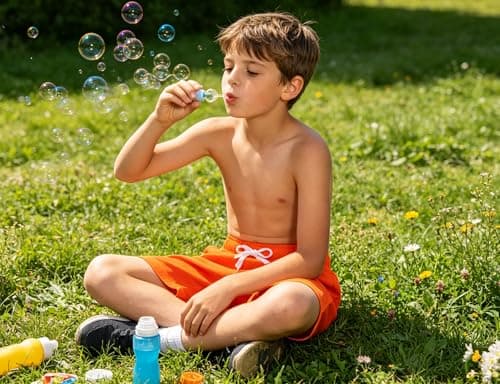 Cozople Boys Athletic Shorts Quick-Dry Soccer Shorts for Running Basketball Gym Active Play Kids Summer Training Sport Shorts with Stretch Waist Szie 10 Orange - Thumbnail 3