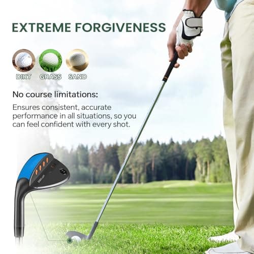 FULL CHOICE Golf Wedges, 52 Degree Golf Sand Wedge, Gap Wedge, Lob Wedge Golf Clubs, Wedges Golf Clubs for Men Women Right Hand, CNC Milled Face for More Spin and Control - Thumbnail 4