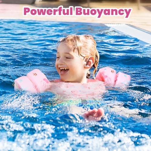 HeySplash Toddler Swim Vest, Infant Floaties Fit 13-20-30 Lbs, Puddle Kids Jumper with Crotch Strap & Safety Buckle, Baby Pool Float Jacket Arm Floaties Floatie Water Wing, Boat Swim Trainer Aid 1-3 - Thumbnail 5
