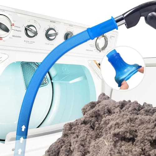 Sealegend Dryer Vent Cleaner Kit Vacuum Hose Attachment Compatible with Most Vacuum Cleaner, Quickly Lint Remover Cleaning Supplies - Image 1