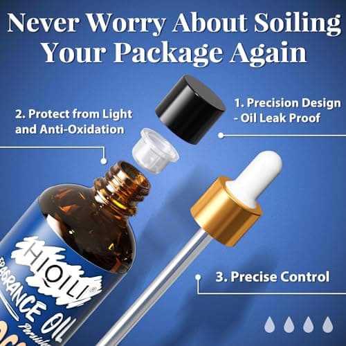 HIQILI Yogurt Fragrance Oil - Gourmand Scents for Essential Oil Diffuser, DIY Candle Making Supplies, Soap Making 3.38 Fl Oz - Thumbnail 5