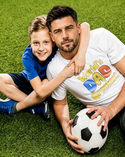 YTD Dad Graphic T Shirt for Men, Worlds Greatest Dad Shirt, Cotton Relaxed Fit Casual Gift Tee - Thumbnail 6